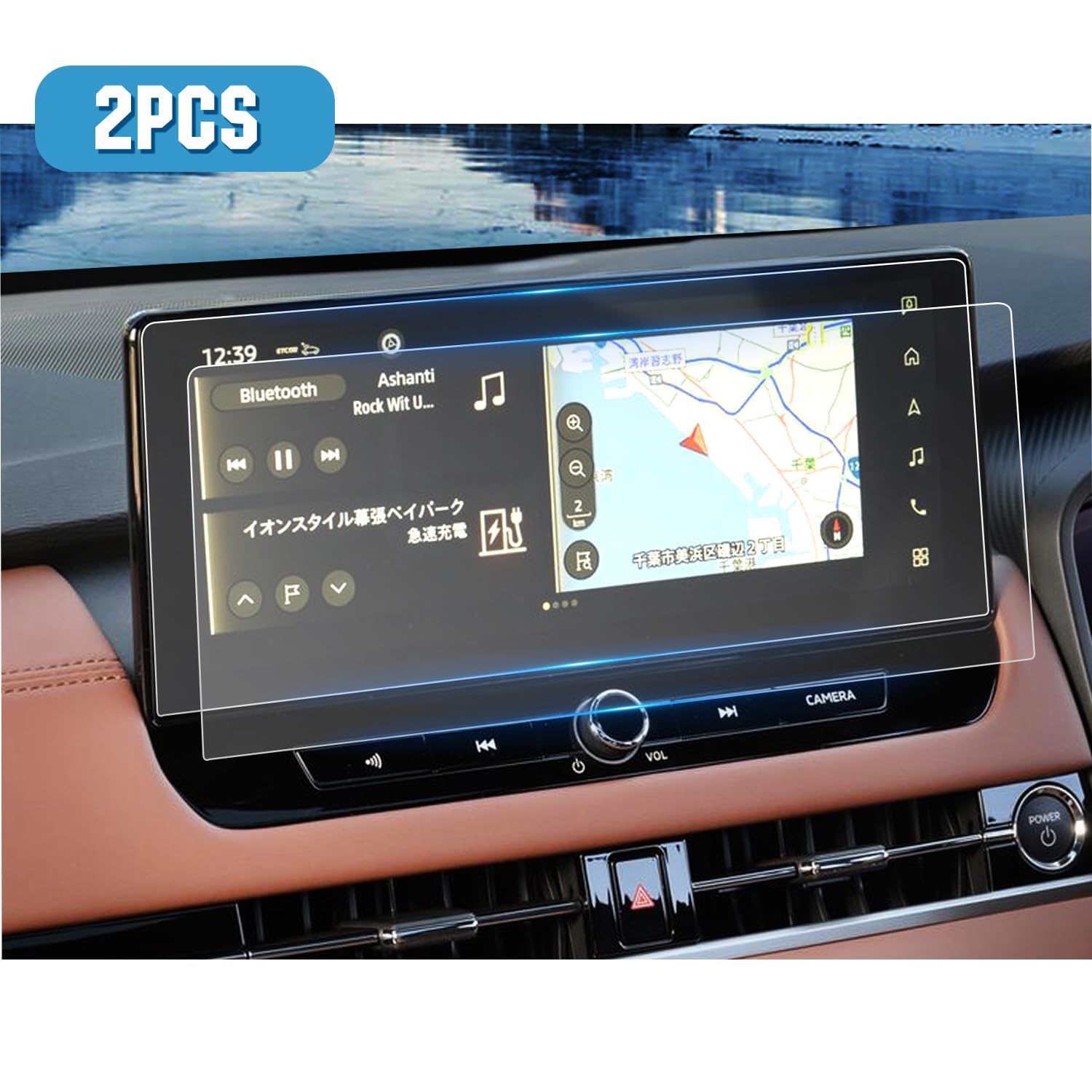 ハイブリッドモニター アウトランダーPHEV GN0W 2024年モデル対応 Amazon.co.jp: ruiya PET製2枚入り 2024 三菱 アウトランダーPHEV GN0W